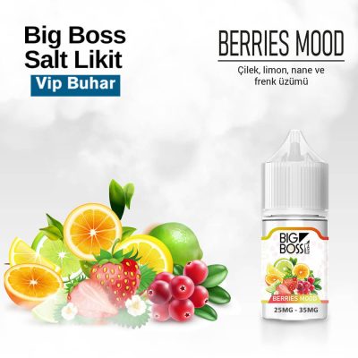 Big Boss Berries Mood Salt Likit Big Boss Berries Mood Salt Likit
