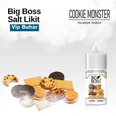 Big Boss Cookie Monster Salt Likit Big Boss Cookie Monster Salt Likit