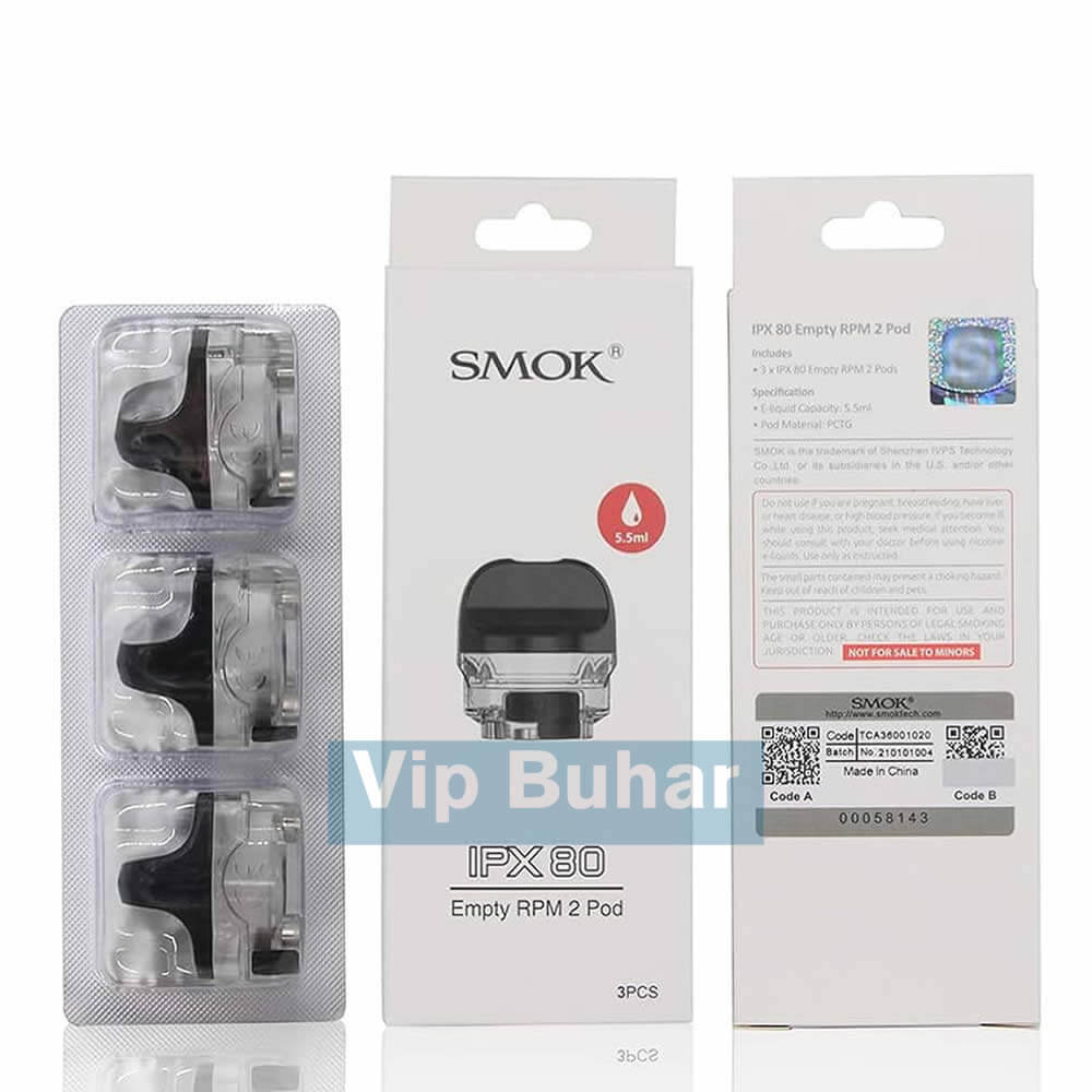 Smok IPX 80 Kartuş 2 smok ipx 80 kartuş